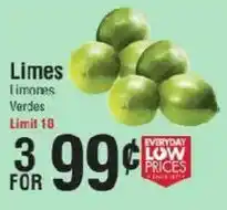 Smart & Final Limes offer