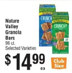 Smart & Final Nature Valley Granola Bars offer
