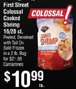 Smart & Final First Street Colossal Cooked Shrimp offer