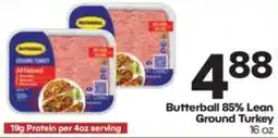 Harp's Market Butterball ground turkey offer