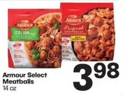 Harp's Market Armour Select Meatballs offer