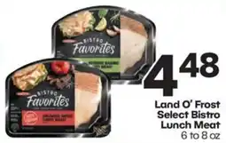 Harp's Market Land O' Frost Select Bistro Lunch Meat offer