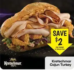 Harp's Market Kretschmar Cajun Turkey offer