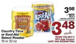 Harp's Market Country Time or Kool-Aid Select Powder offer