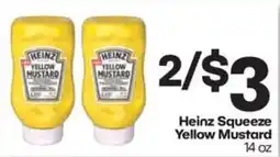 Harp's Market Heinz squeeze yellow mustard offer