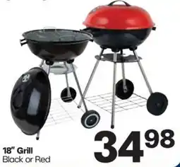 Harp's Market 18" Grill Black or Red offer