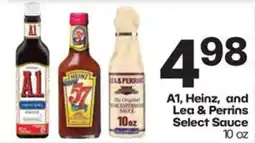 Harp's Market A1, Heinz, and Lea & Perrins Select Sauce offer