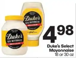 Harp's Market Duke's Select Mayonnaise offer