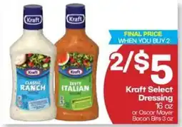 Harp's Market Kraft Select Dressing offer
