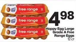 Harp's Market Happy Egg Large Grade A Free Range Eggs offer