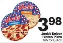 Harp's Market Jack's Select Frozen Pizza offer