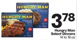 Harp's Market Hungry Man Select Dinners offer