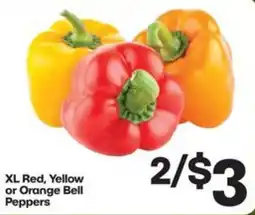 Harp's Market XL Red, Yellow or Orange Bell Peppers offer
