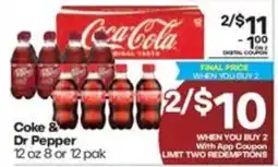 Harp's Market Coke & Dr Pepper offer