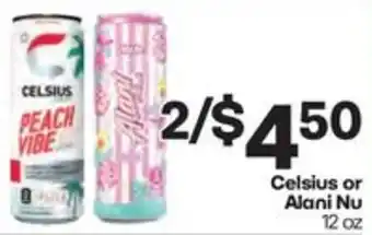 Harp's Market Celsius or Alani Nu offer
