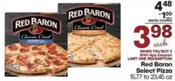 Harp's Market Red Baron Select Pizza offer