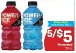 Harp's Market Powerade offer