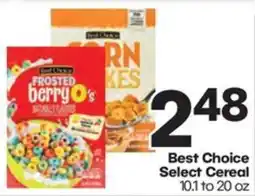Harp's Market Best Choice Select Cereal offer