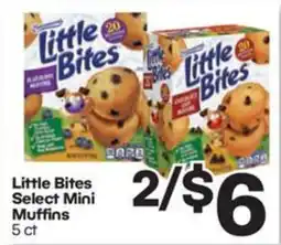 Harp's Market Little Bites Select Mini Muffins offer