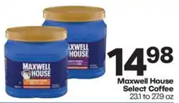 Harp's Market Maxwell House Select Coffee offer