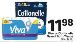 Harp's Market Viva or Cottonelle Select Bath Tissue offer