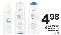 Harp's Market Dove Select Shampoo or Conditioner offer