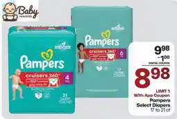 Harp's Market Pampers Select Diapers offer