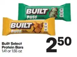 Harp's Market Built Select Protein Bars offer