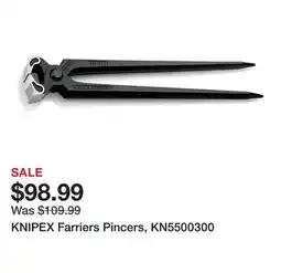 Tractor Supply Company KNIPEX Farriers Pincers, KN5500300 offer