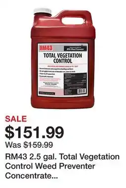 Tractor Supply Company RM43 2.5 gal. Total Vegetation Control Weed Preventer Concentrate with Glyphosate and Imazapyr offer