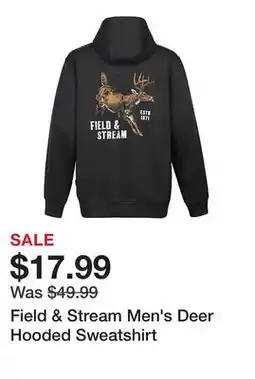 Tractor Supply Company Field & Stream Men's Deer Hooded Sweatshirt offer