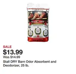 Tractor Supply Company Stall DRY Barn Odor Absorbent and Deodorizer, 25 lb offer