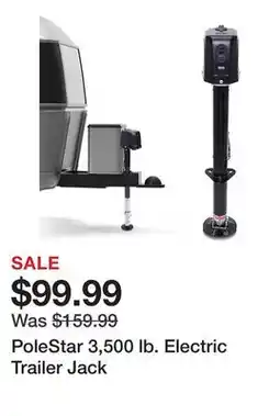 Tractor Supply Company PoleStar 3,500 lb. Electric Trailer Jack offer
