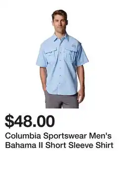 Tractor Supply Company Columbia Sportswear Men's Bahama II Short Sleeve Shirt offer