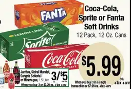 Big Saver Foods Coca-Cola, Sprite or Fanta Soft Drinks offer