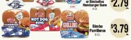 Big Saver Foods Bimbo Hamburger Buns or Hot Dog Buns, Grilling Buns offer