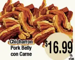 Big Saver Foods Chicharron Pork Belly con Carne offer