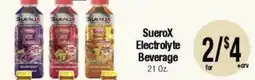 Big Saver Foods SueroX Electrolyte Beverage offer