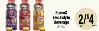 Big Saver Foods SueroX Electrolyte Beverage offer