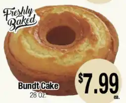 Big Saver Foods Bundt Cake offer