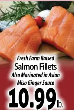 Hollywood Market Fresh Farm Raised Salmon Fillets offer