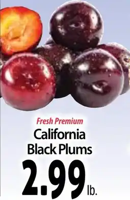 Hollywood Market Fresh Premium California Black Plums offer