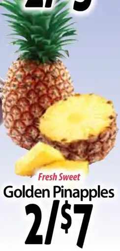 Hollywood Market Fresh Sweet Golden Pinapples offer