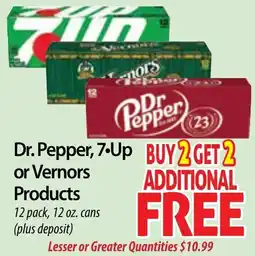 Hollywood Market Dr. Pepper, 7-Up or Vernors Products offer
