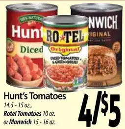 Hollywood Market Hunt's Tomatoes offer