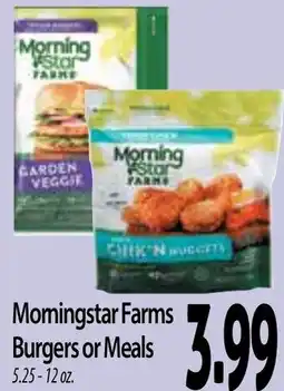 Hollywood Market Morningstar Farms Burgers or Meals offer