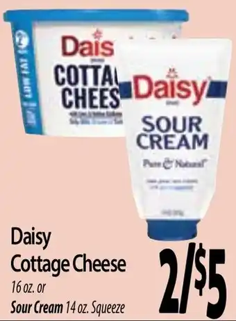 Hollywood Market Daisy Cottage Cheese or Sour Cream offer