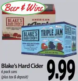 Hollywood Market Blake's Hard Cider offer