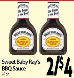 Hollywood Market Sweet Baby Ray's BBQ Sauce offer
