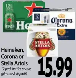 Hollywood Market Heineken, Corona or Stella Artois offer